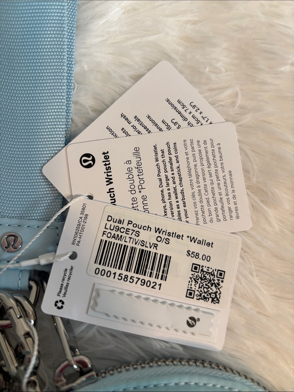 Lululemon Dual Pouch Wristlet *Wallet - Picture 2 of 6